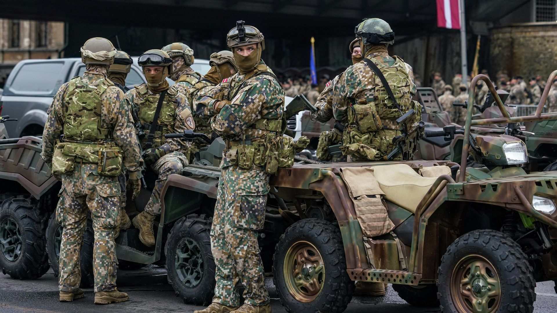 Латвийские военные - РИА Новости, 1920, 07.01.2022
