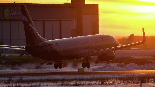 Самолет Boeing 737-800 авиакомпании Аэрофлот