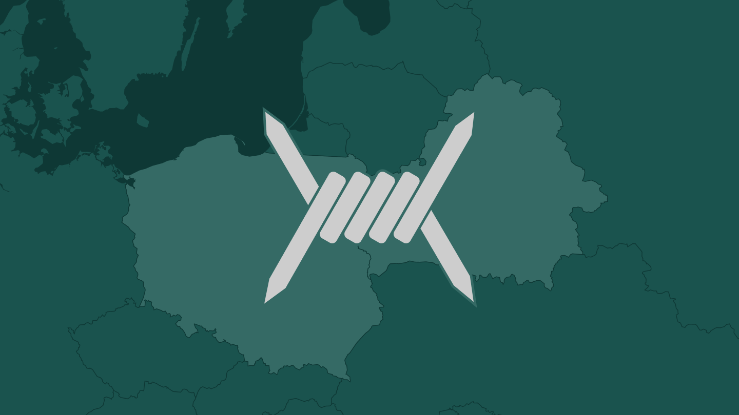 Забор на польско-белорусской границе Забор на польско-белорусской границе