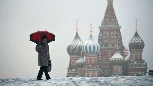 Зима в Москве