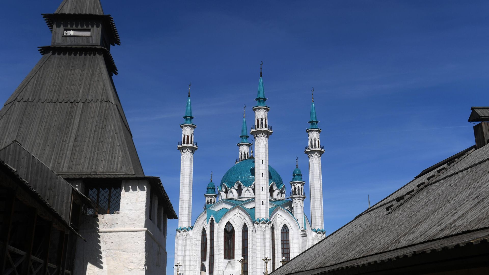 Мечеть Кул-Шариф в Казанском кремле Мечеть Кул-Шариф в Казанском кремле - РИА Новости, 1920, 14.02.2023