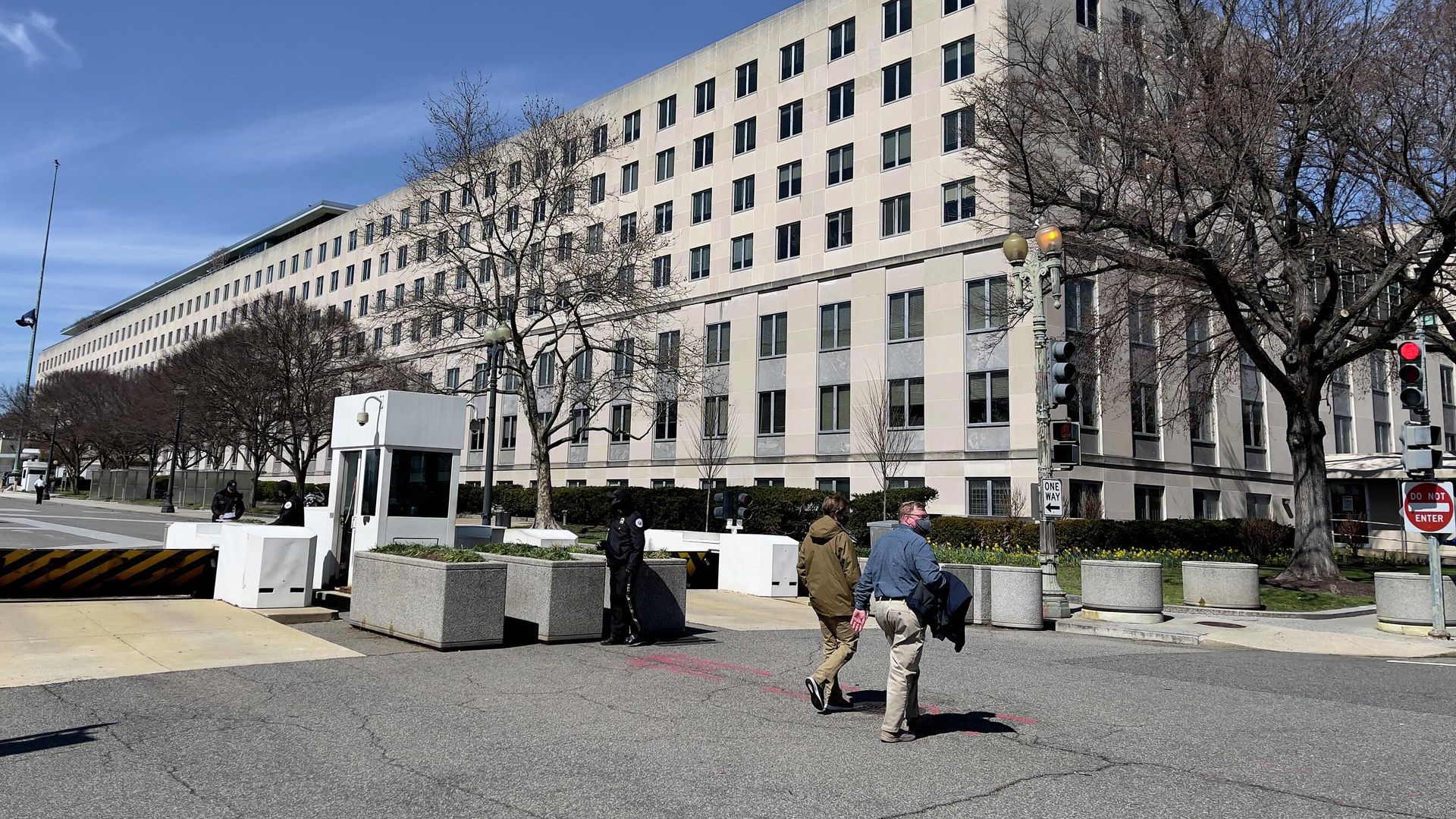 Здание Государственного департамента США в Вашингтоне Здание Государственного департамента США в Вашингтоне - РИА Новости, 1920, 06.12.2023
