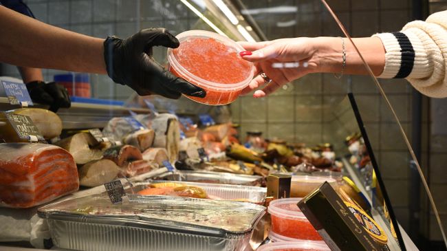 Продажа красной икры