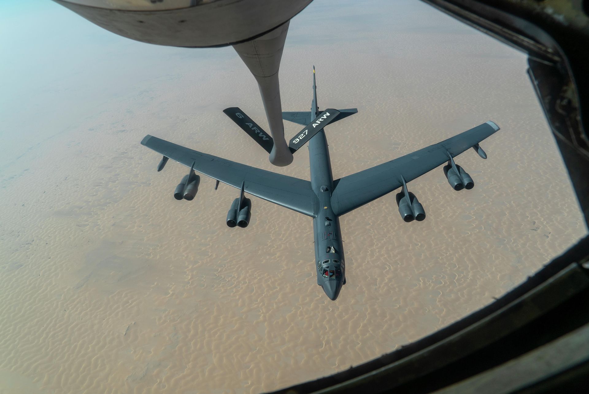 Американский стратегический бомбардировщик B-52H “Stratofortress” Американский стратегический бомбардировщик B-52H “Stratofortress” - РИА Новости, 1920, 28.06.2023