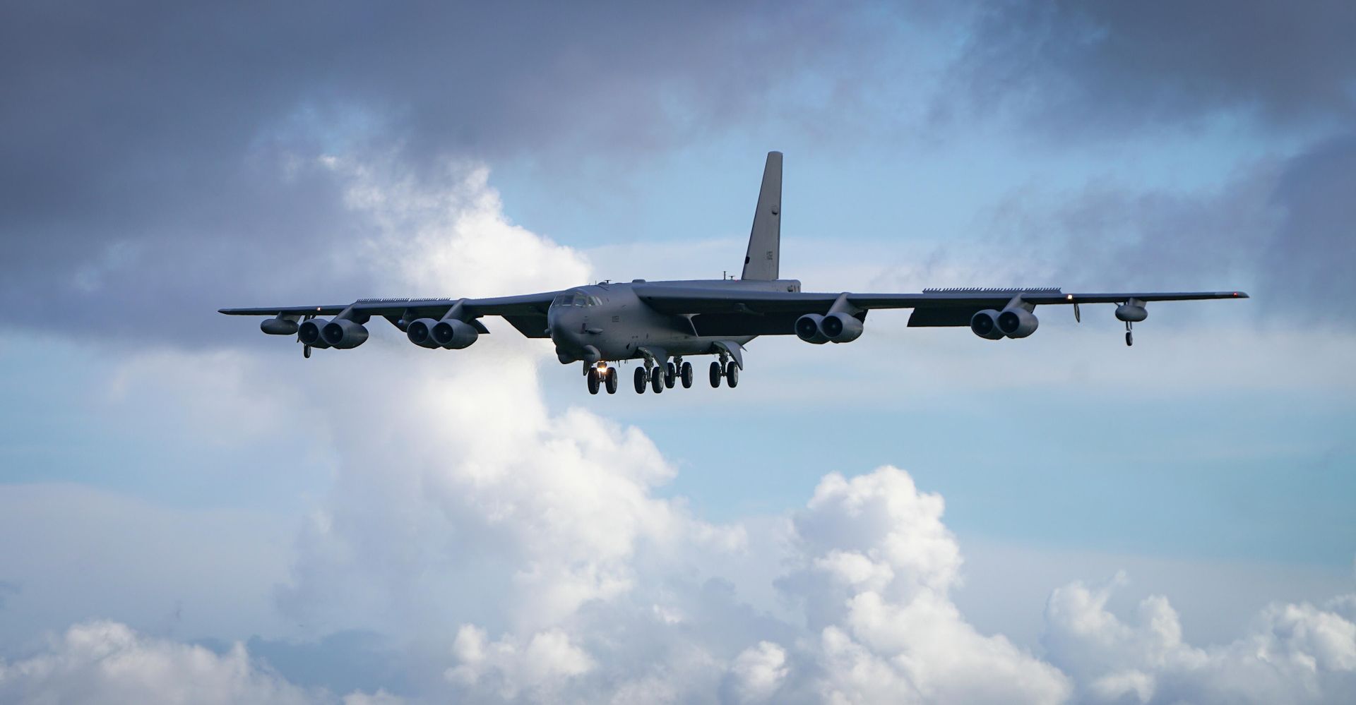Американский стратегический бомбардировщик B-52H Stratofortress Американский стратегический бомбардировщик B-52H Stratofortress - РИА Новости, 1920, 27.10.2022