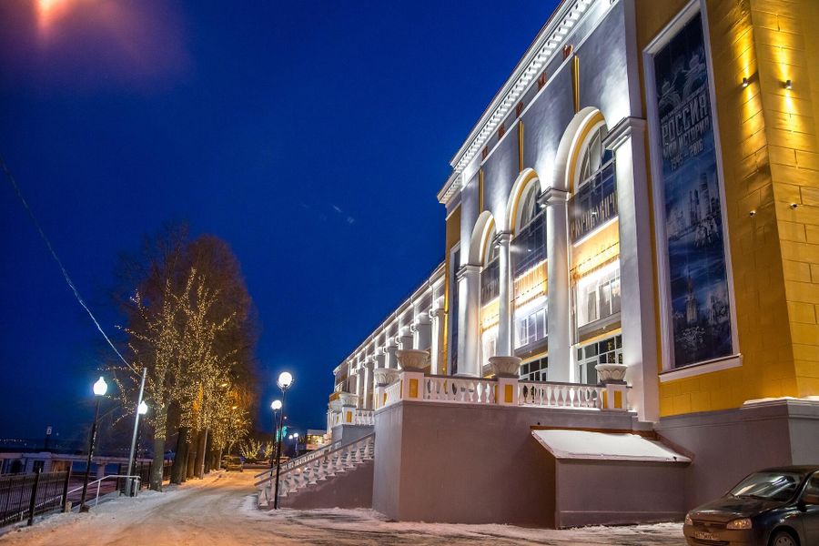 Набережная реки Кама в Перми 