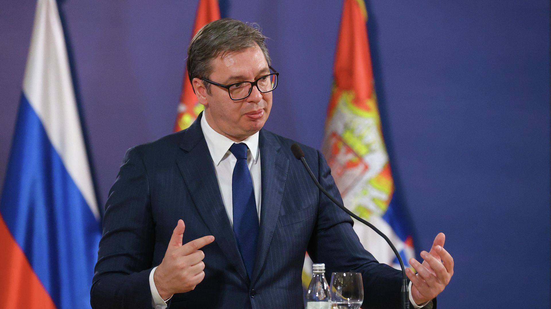Президент Сербии Александр Вучич Президент Сербии Александр Вучич - РИА Новости, 1920, 08.04.2022