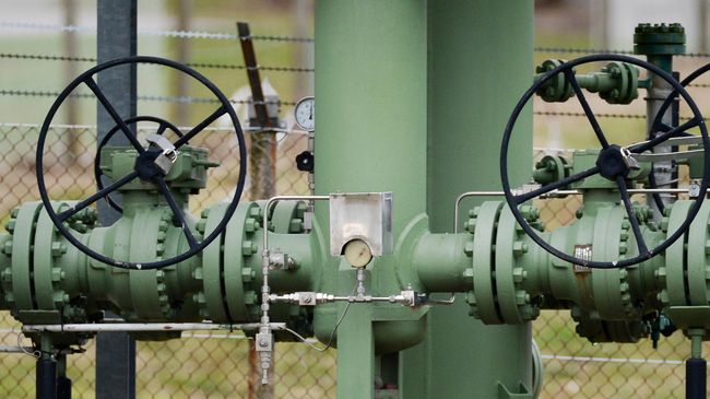 Газокомпрессорная станция Gascade на границе Германии и Чехии