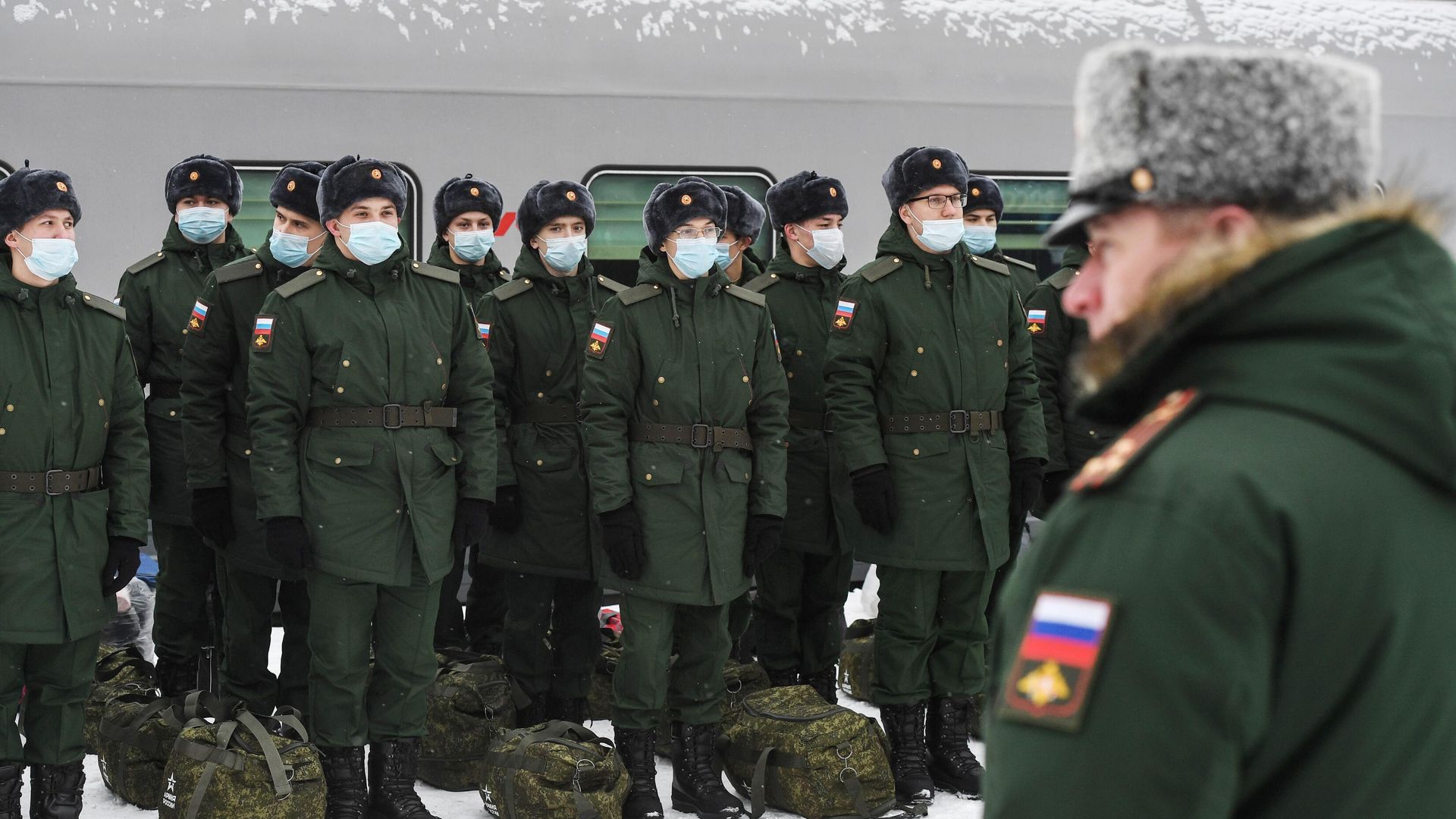Отправка призывников на службу в Новосибирске Отправка призывников на службу в Новосибирске - РИА Новости, 1920, 29.03.2022