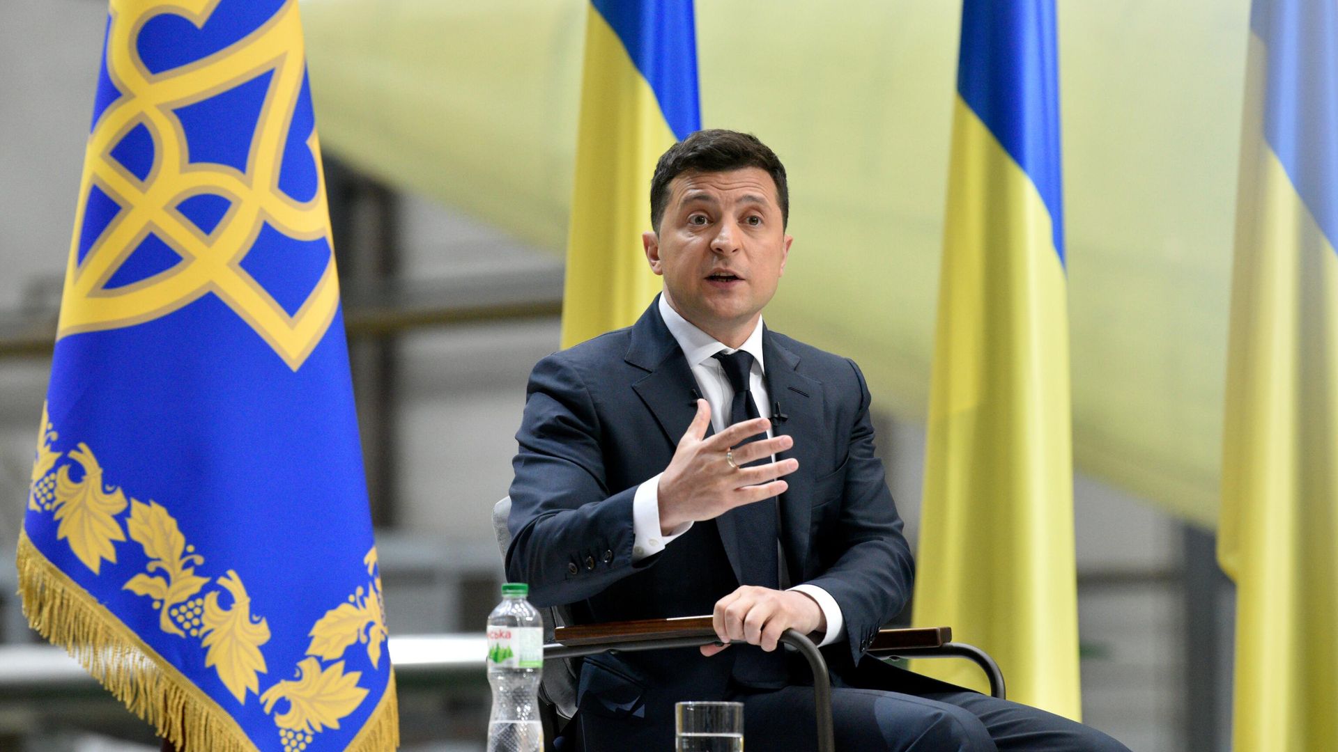 Президент Украины Владимир Зеленский Президент Украины Владимир Зеленский - РИА Новости, 1920, 26.11.2021