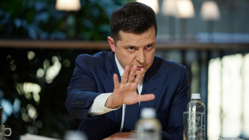 Пресс-марафон с участием Президента Украины Владимира Зеленского Пресс-марафон с участием Президента Украины Владимира Зеленского - РИА Новости, 1920, 26.11.2021