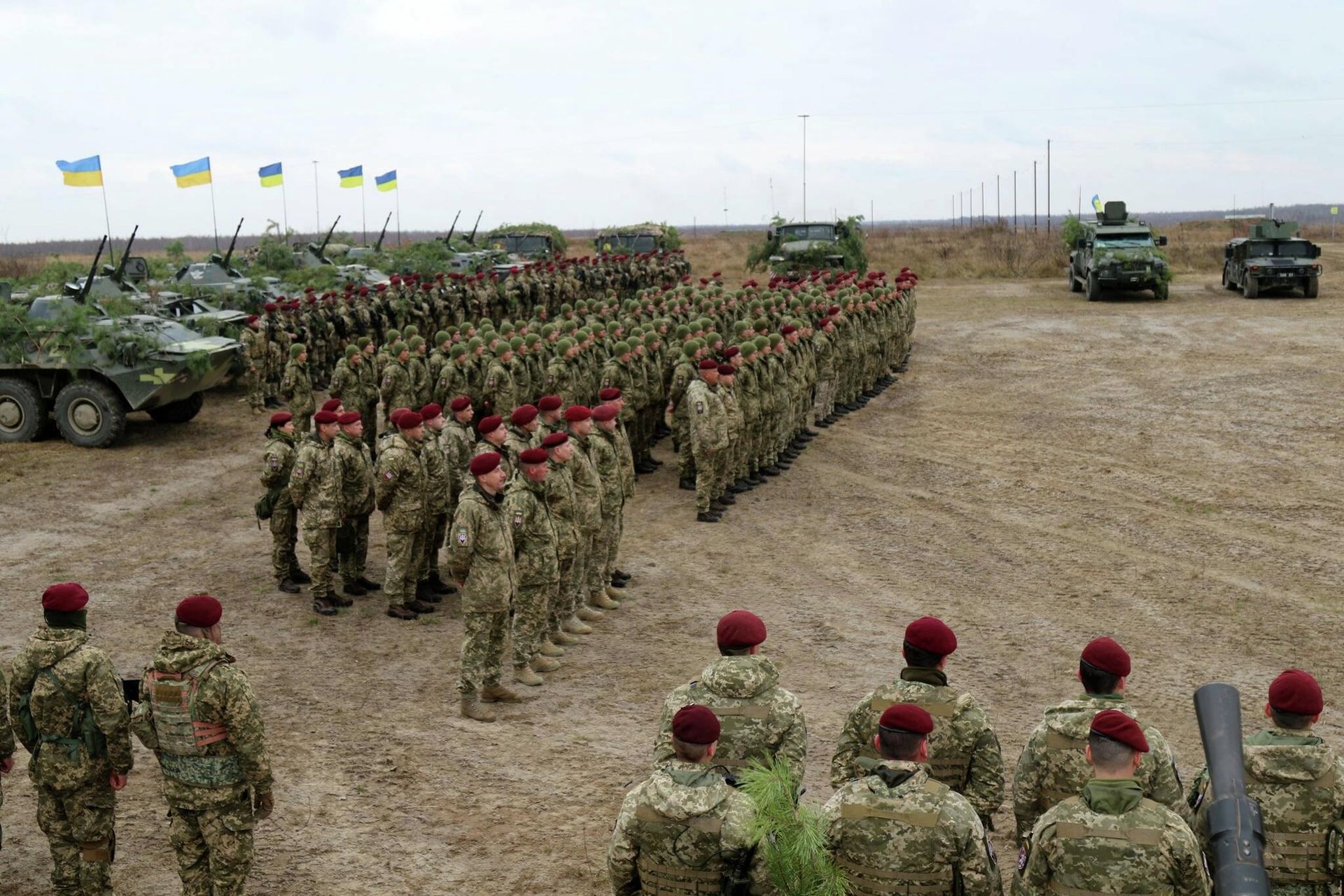 Учения ВСУ в Житомирской области Учения ВСУ в Житомирской области - РИА Новости, 1920, 31.01.2022