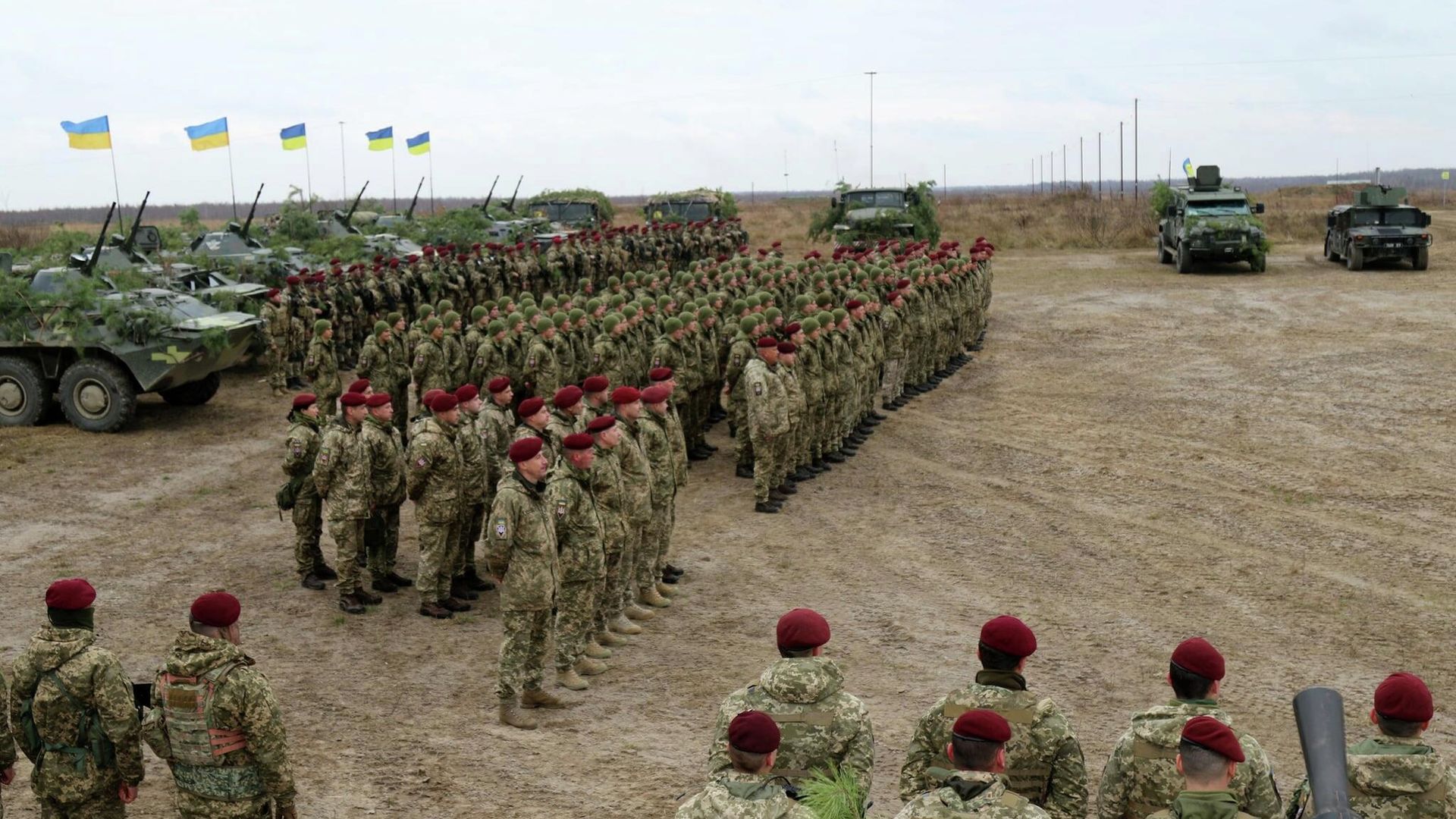 Учения ВСУ в Житомирской области Учения ВСУ в Житомирской области - РИА Новости, 1920, 01.12.2021