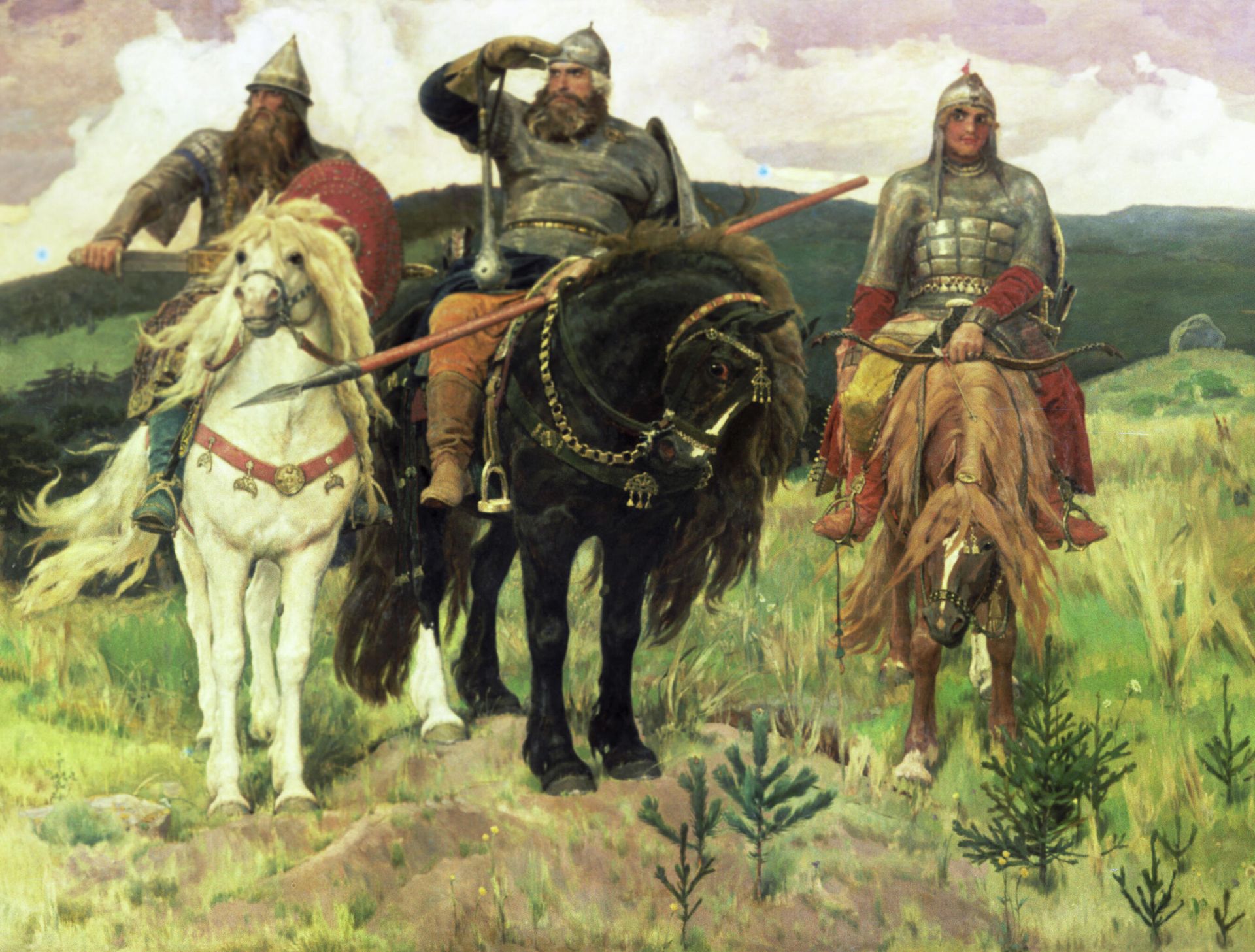 Картина Богатыри - РИА Новости, 1920, 30.04.2025