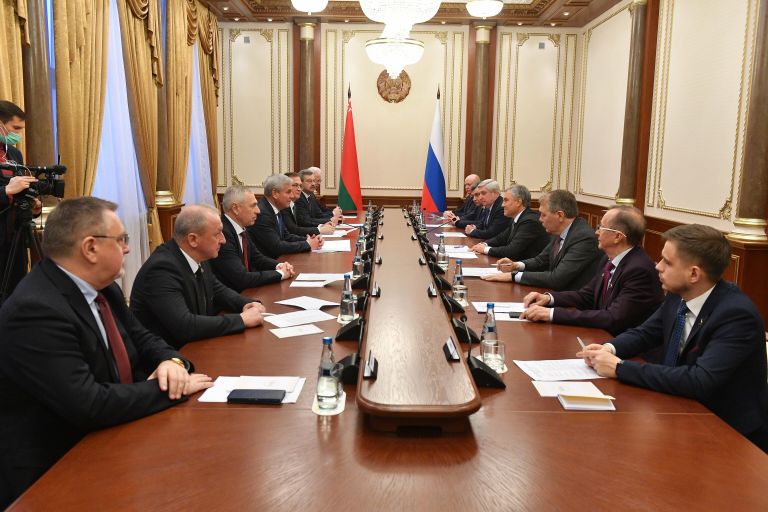 Первое заседание 61-й сессии Парламентского Собрания в Минске