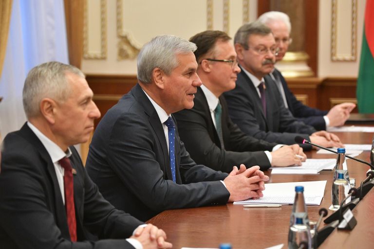 Первое заседание 61-й сессии Парламентского Собрания в Минске