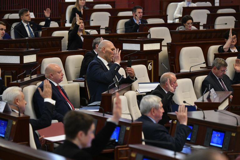 Первое заседание 61-й сессии Парламентского Собрания в Минске