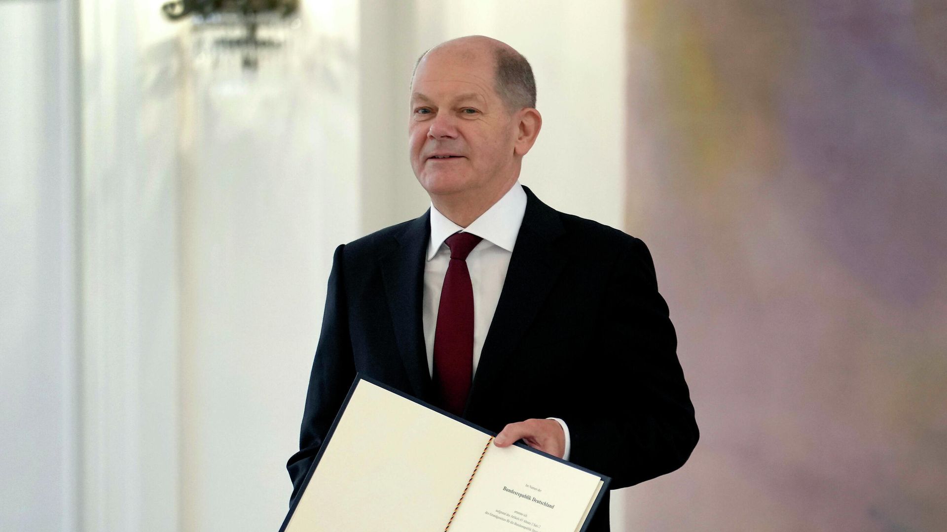 Канцлер Германии Олаф Шольц Канцлер Германии Олаф Шольц - РИА Новости, 1920, 07.02.2022