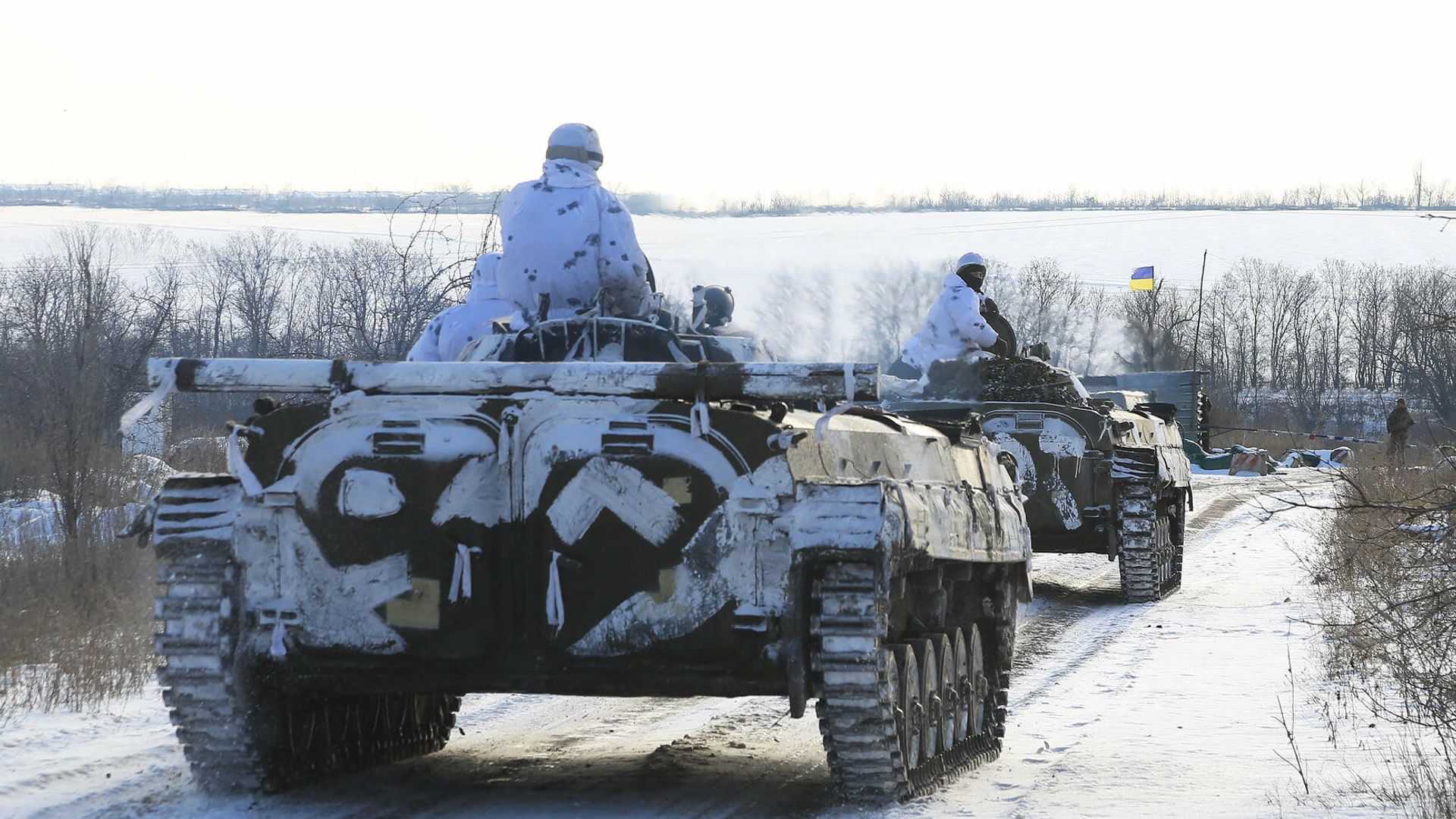 Украинские военнослужащие - РИА Новости, 1920, 18.02.2022