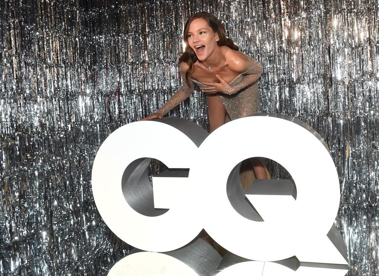 Модель Алеся Кафельникова на гала-ужине GQ: 20 лет в России в отеле Метрополь Модель Алеся Кафельникова на гала-ужине GQ: 20 лет в России в отеле Метрополь