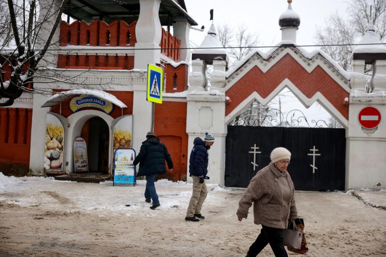 Здание православной гимназии в Серпухове, где произошел взрыв Здание православной гимназии в Серпухове, где произошел взрыв