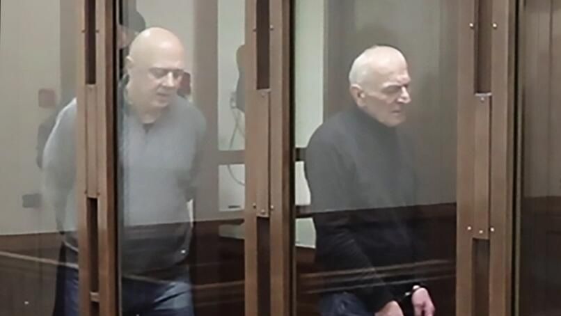 Джамбула Джанашия и Муртази Шадания в зале Московского городского суда  - РИА Новости, 1920, 21.10.2025