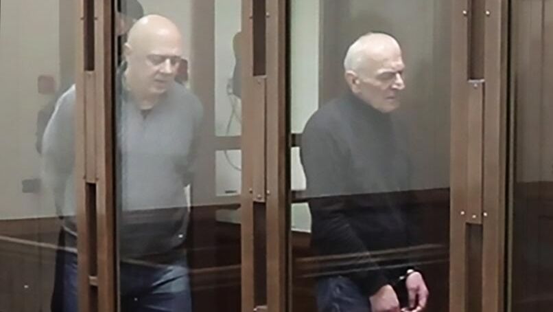 Джамбула Джанашия и Муртази Шадания в зале Московского городского суда Джамбула Джанашия и Муртази Шадания в зале Московского городского суда - РИА Новости, 1920, 13.12.2021