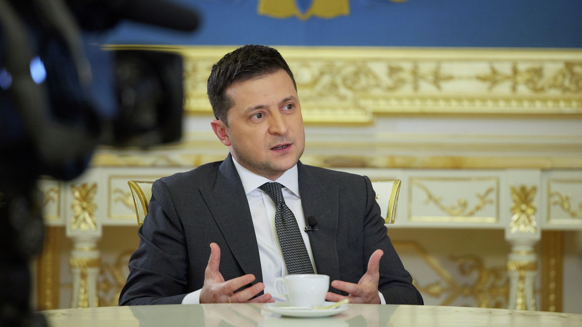 Президент Украины Владимир Зеленский Президент Украины Владимир Зеленский - РИА Новости, 1920, 25.01.2022