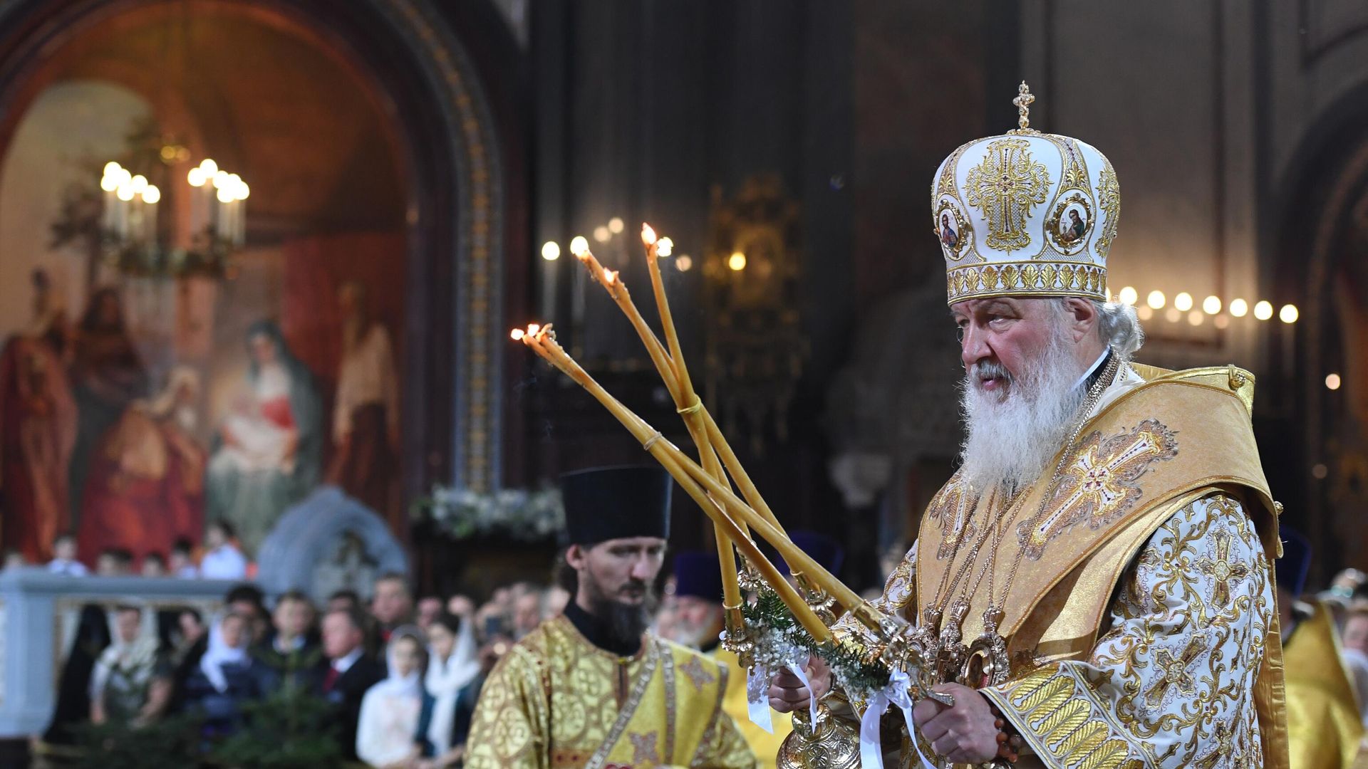 Патриарх Московский и всея Руси Кирилл Патриарх Московский и всея Руси Кирилл - РИА Новости, 1920, 07.01.2022