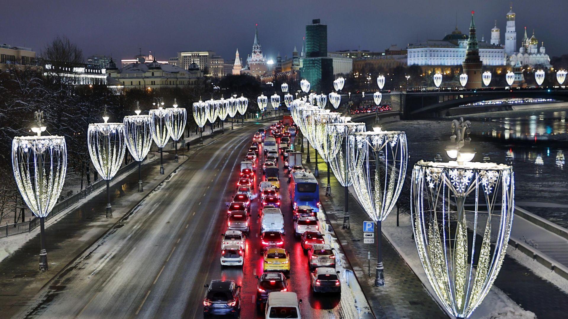 Автомобильное движение в Москве Автомобильное движение в Москве - РИА Новости, 1920, 21.03.2023