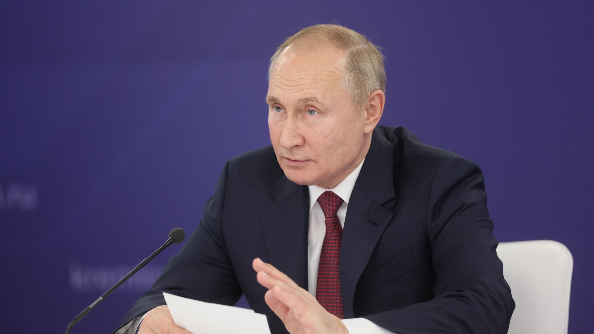 Президент РФ В. Путин провел заседание наблюдательного совета АСИ Президент РФ В. Путин провел заседание наблюдательного совета АСИ - РИА Новости, 1920, 16.12.2021
