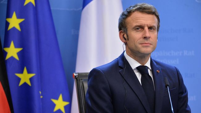 Президент Франции Эмманюэль Макрон