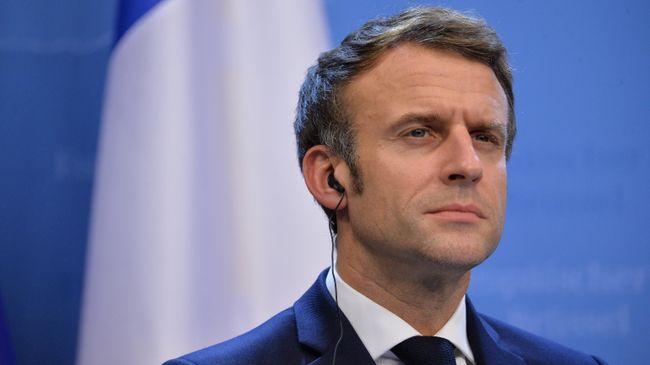 Президент Франции Эмманюэль Макрон