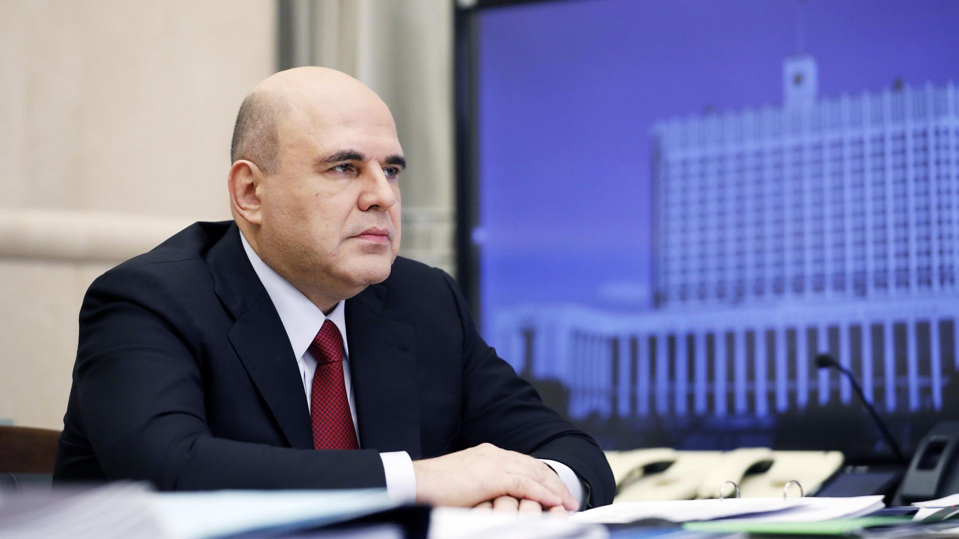 Председатель правительства РФ Михаил Мишустин Председатель правительства РФ Михаил Мишустин - РИА Новости, 1920, 25.02.2022