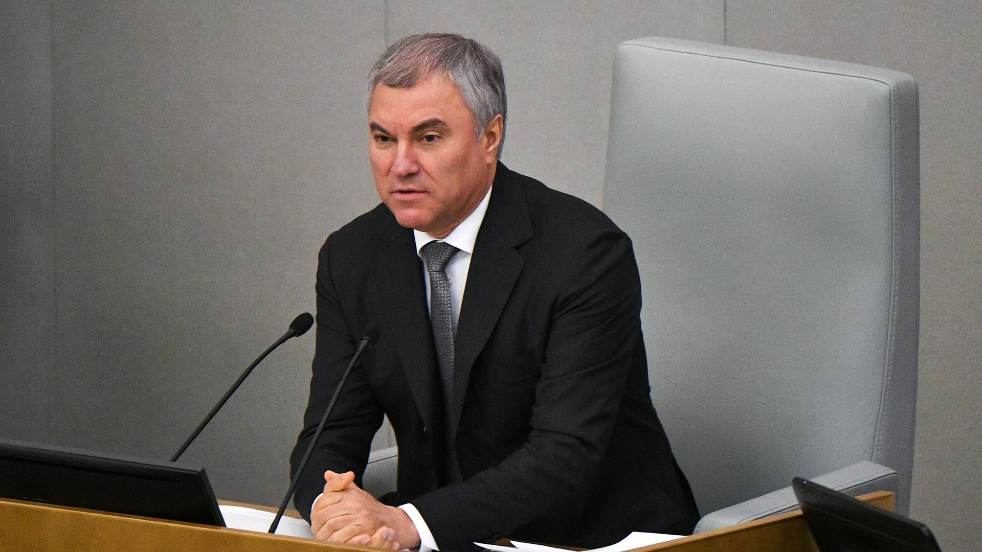 Председатель Государственной думы Российской Федерации Вячеслав Володин Председатель Государственной думы Российской Федерации Вячеслав Володин - РИА Новости, 1920, 01.04.2022