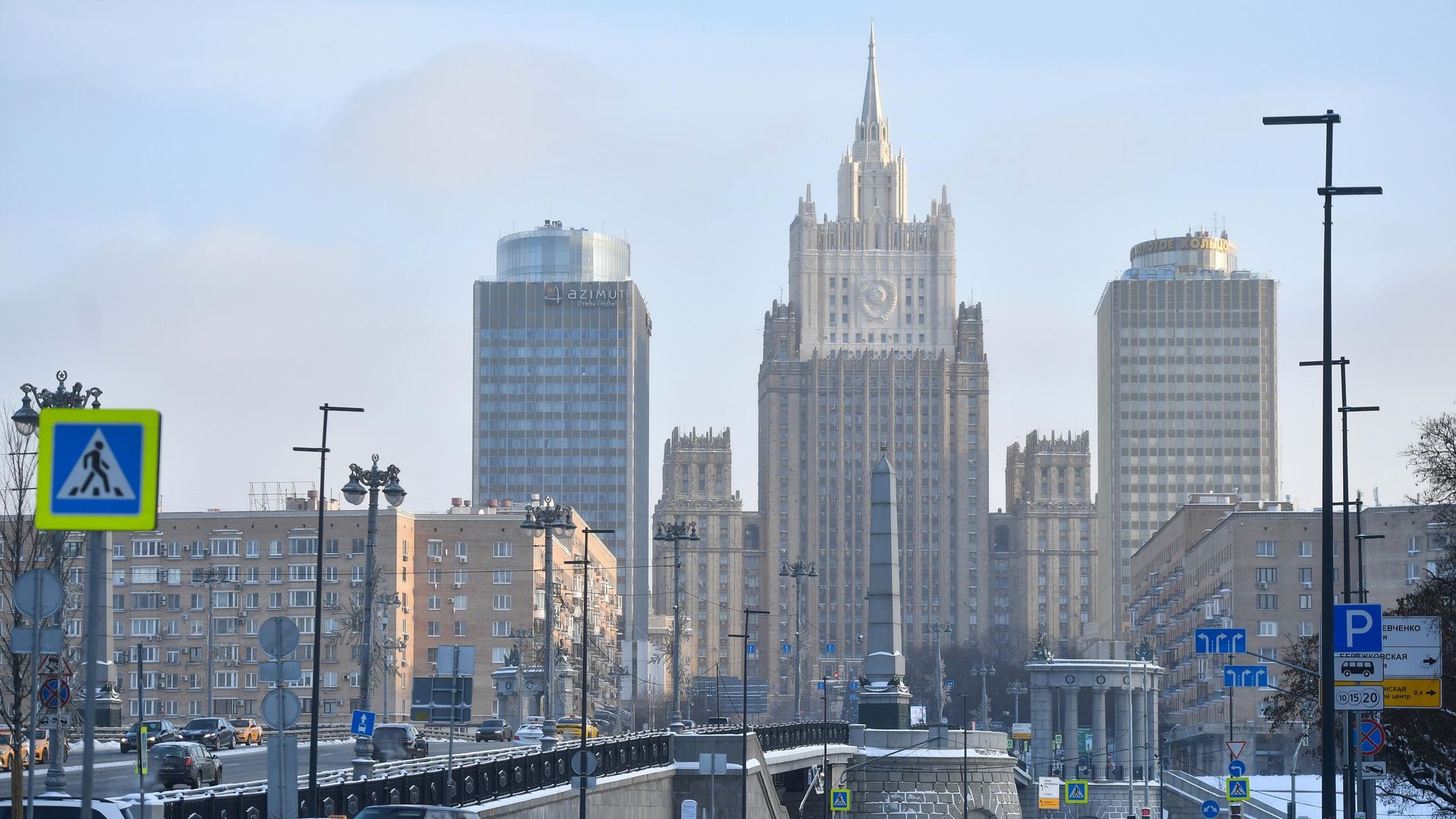 Здание Министерства иностранных дел России в Москве - РИА Новости, 1920, 20.01.2022