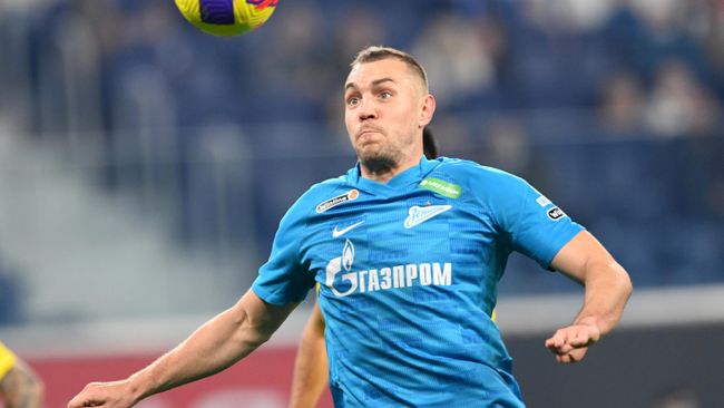 Игрок Зенита Артем Дзюба