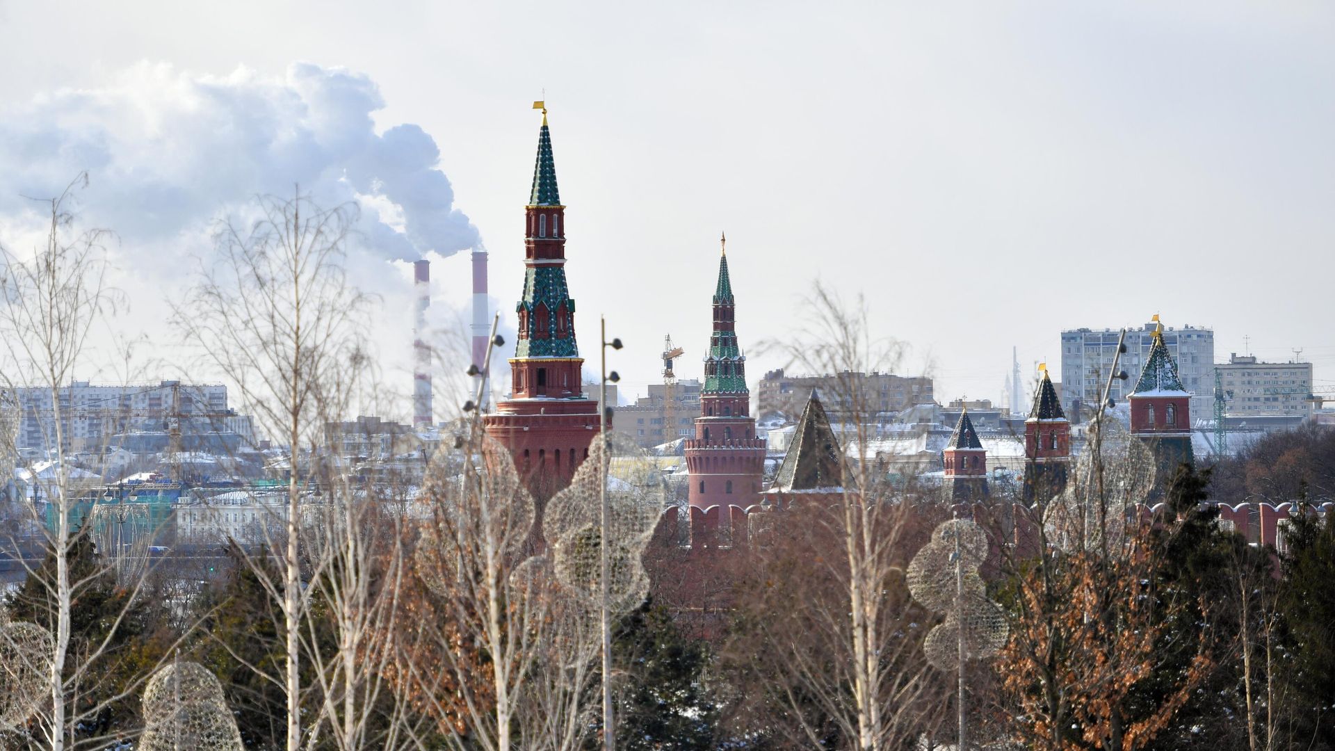 Зима в Москве - РИА Новости, 1920, 03.02.2022
