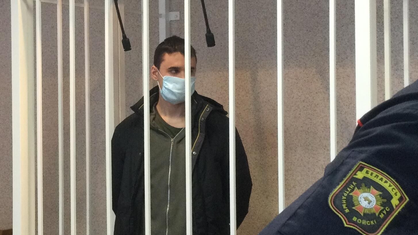 Гражданин России Егор Дудников на заседании Минского городского суда Гражданин России Егор Дудников на заседании Минского городского суда - РИА Новости, 1920, 30.12.2021