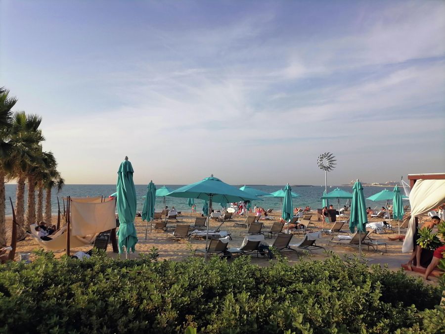 Пляж отеля Ceasars Palace Hotel