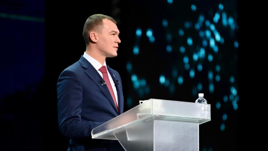 Губернатор Хабаровского края Михаил Дегтярев Губернатор Хабаровского края Михаил Дегтярев - РИА Новости, 1920, 19.06.2022