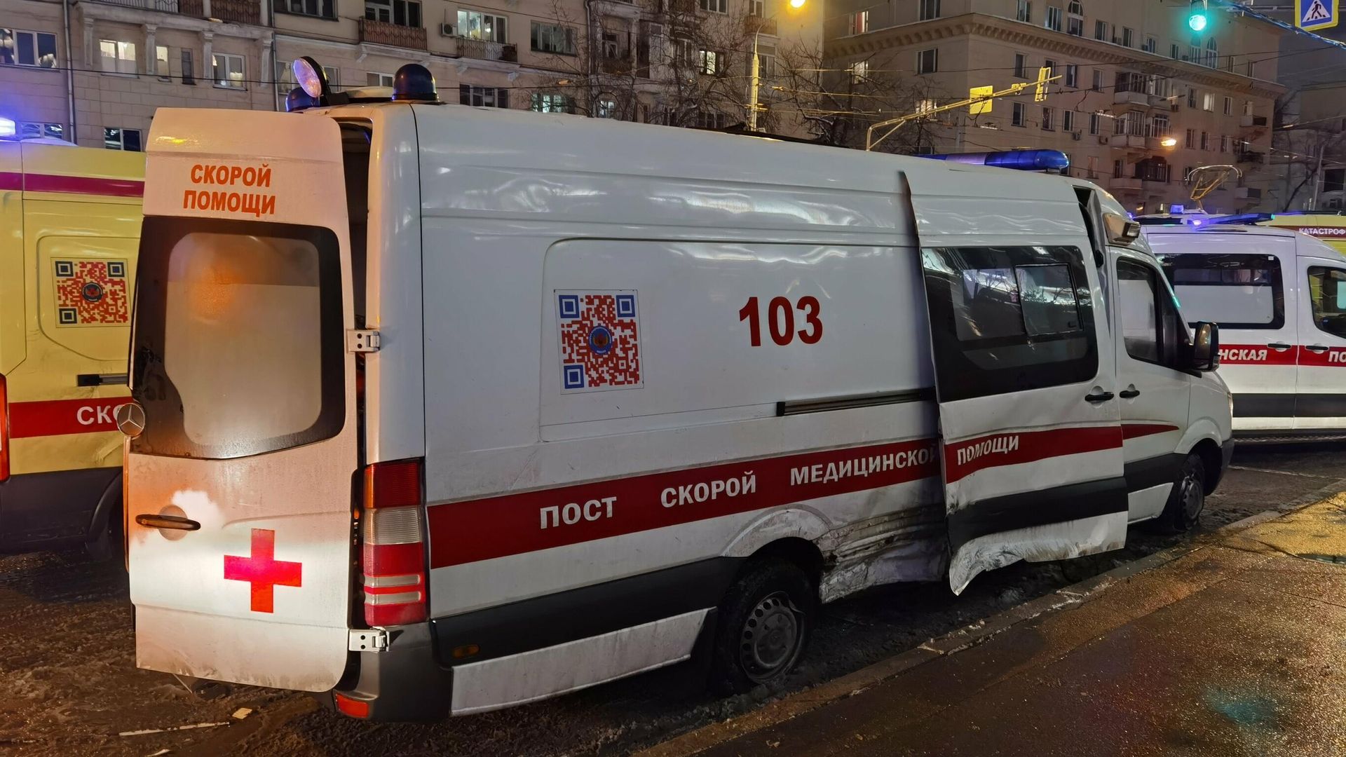 ДТП с участием автомобиля скорой помощи ДТП с участием автомобиля скорой помощи - РИА Новости, 1920, 05.11.2022