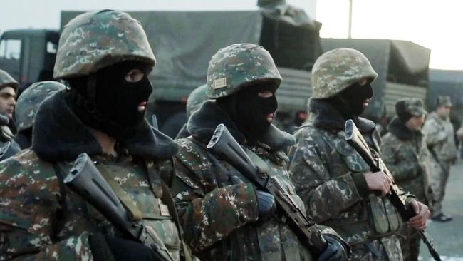 Военнослужащие Армении