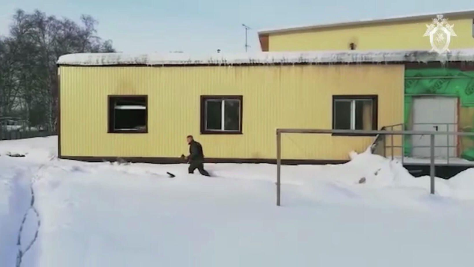 Пожар в пансионате Золотой век в Кемеровской области Пожар в пансионате Золотой век в Кемеровской области - РИА Новости, 1920, 08.01.2022