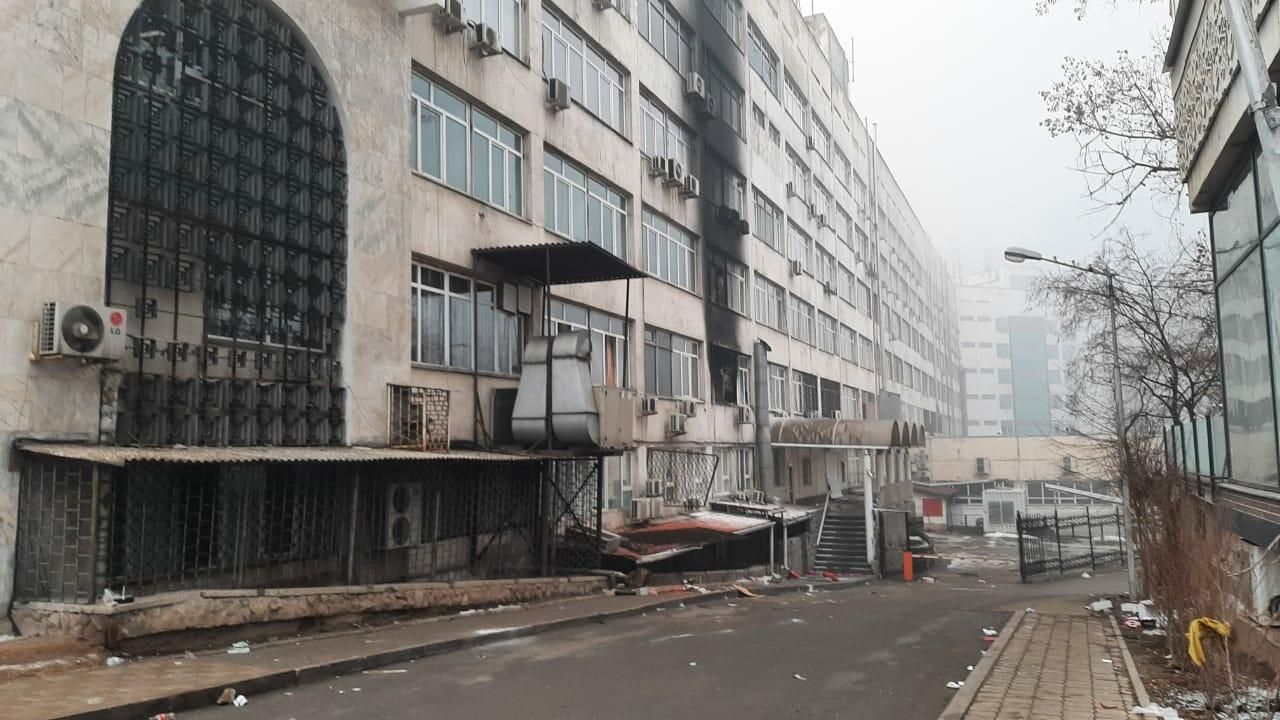 Последствия беспорядков в Алма-Ате Последствия беспорядков в Алма-Ате - РИА Новости, 1920, 10.01.2022