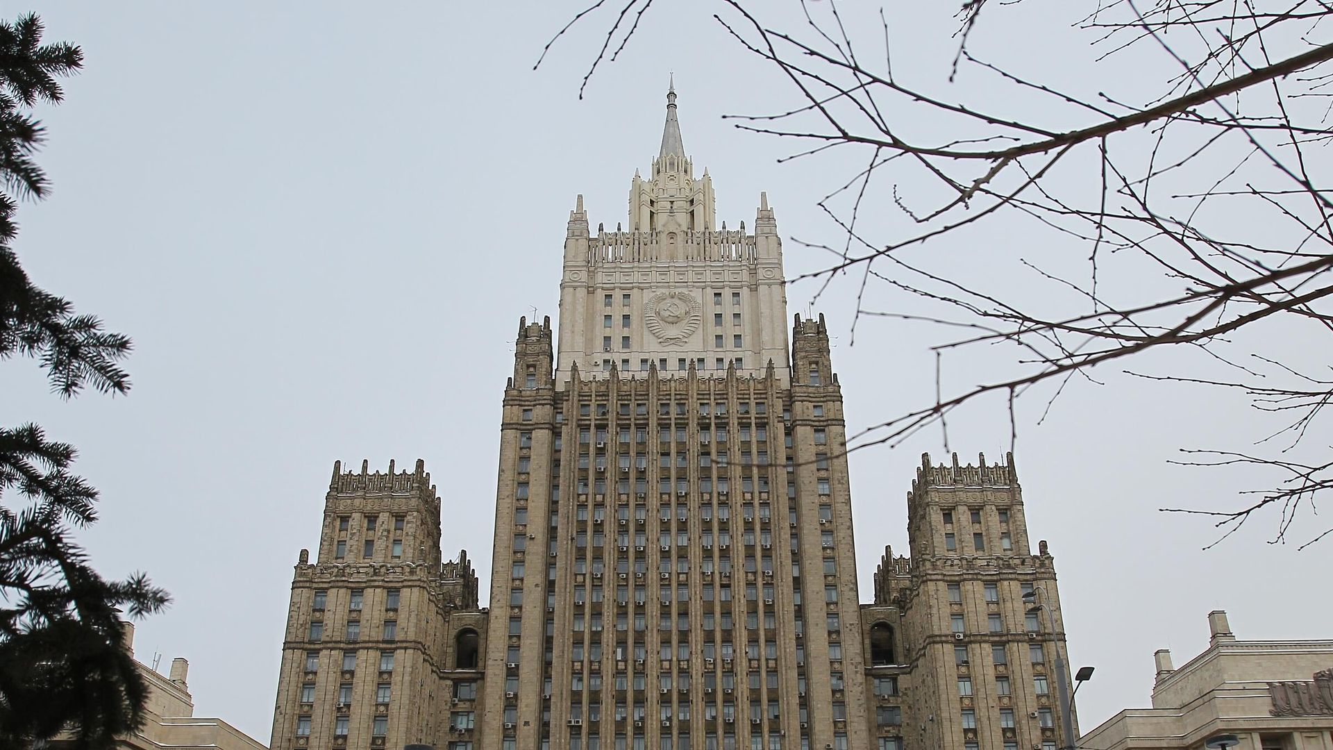 Здание Министерства иностранных дел РФ Здание Министерства иностранных дел РФ - РИА Новости, 1920, 23.01.2022