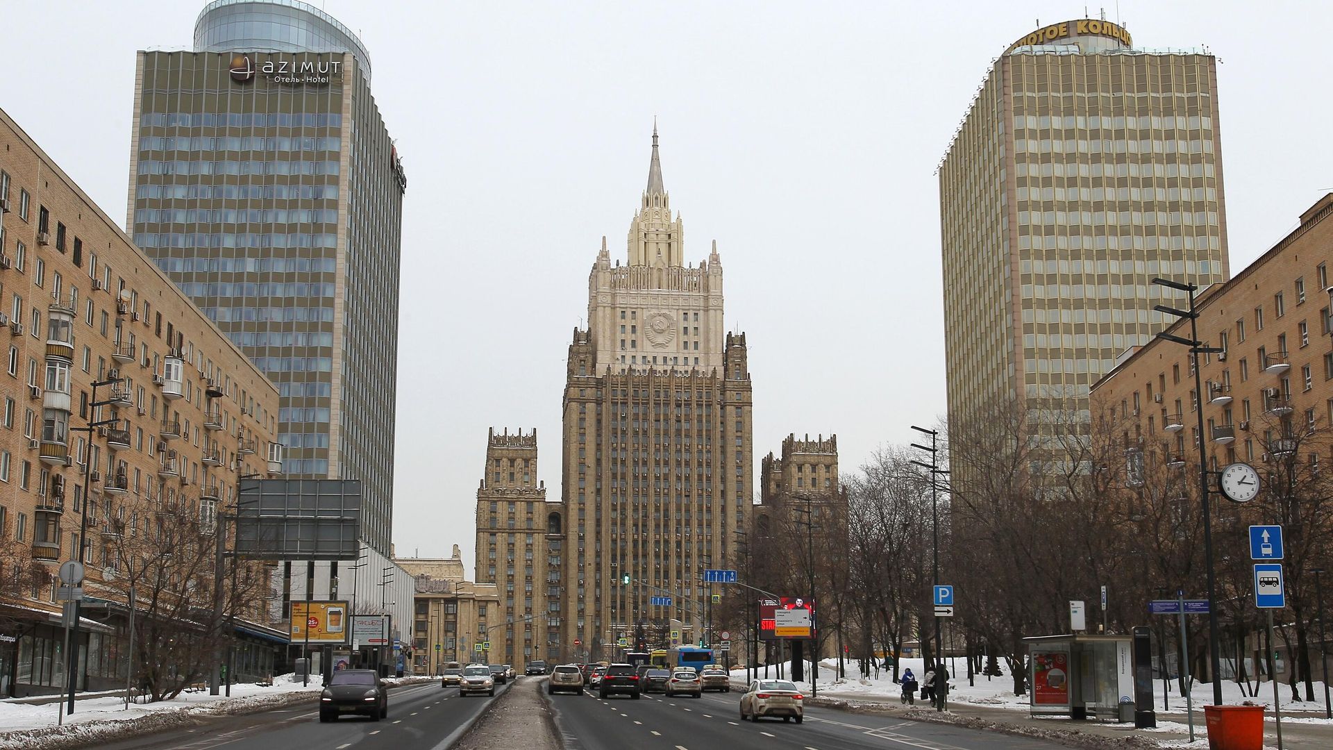 Здание Министерства иностранных дел РФ Здание Министерства иностранных дел РФ - РИА Новости, 1920, 24.02.2022