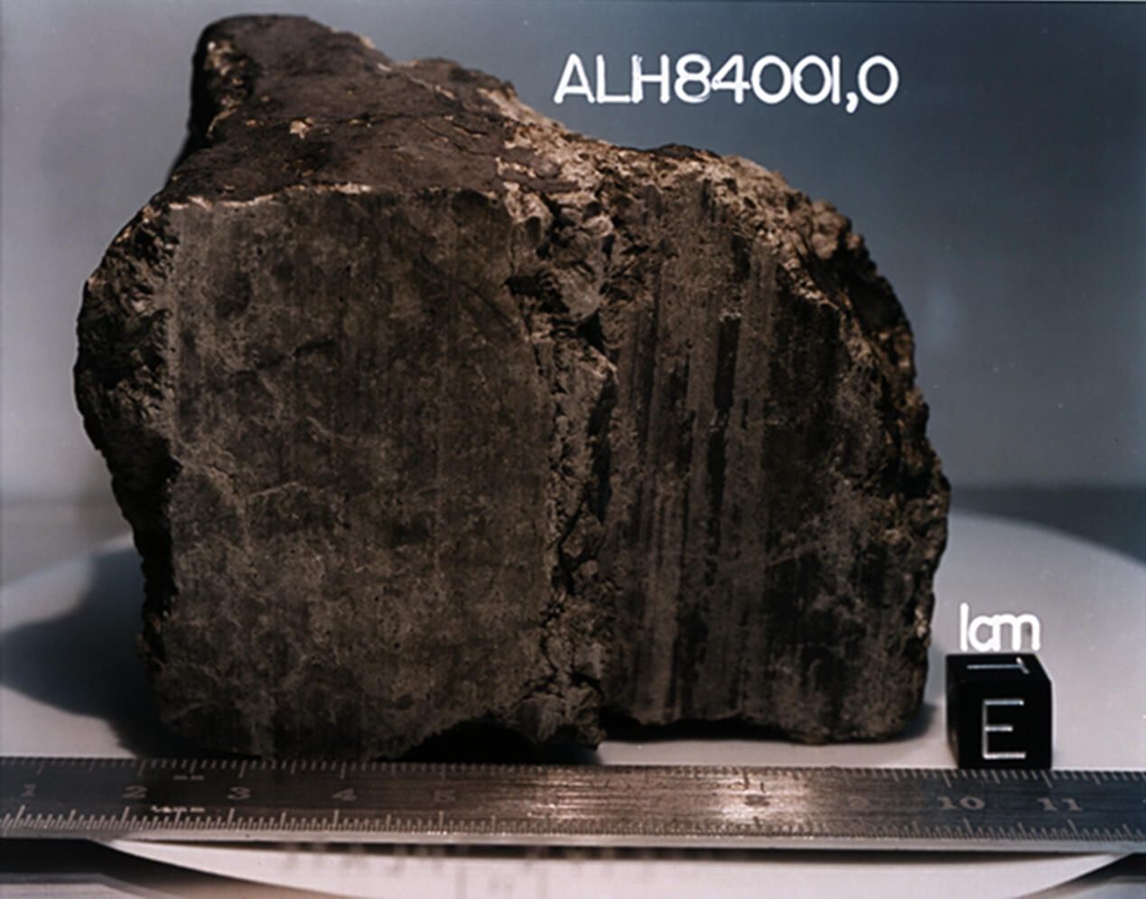 Метеорит Allan Hills 84001 Метеорит Allan Hills 84001 - РИА Новости, 1920, 13.07.2022