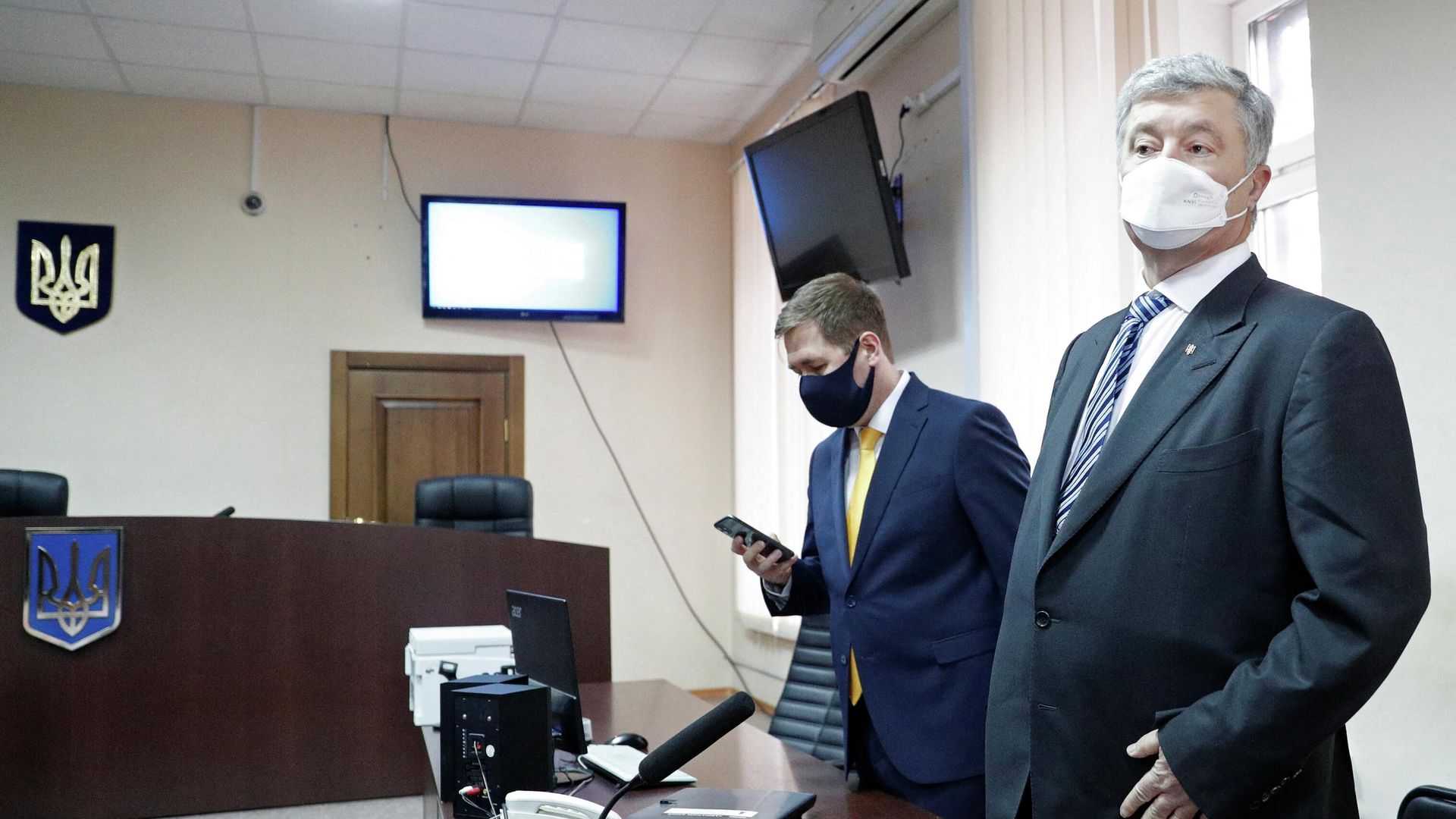 Петр Порошенко в суде в Киеве Петр Порошенко в суде в Киеве - РИА Новости, 1920, 17.01.2022