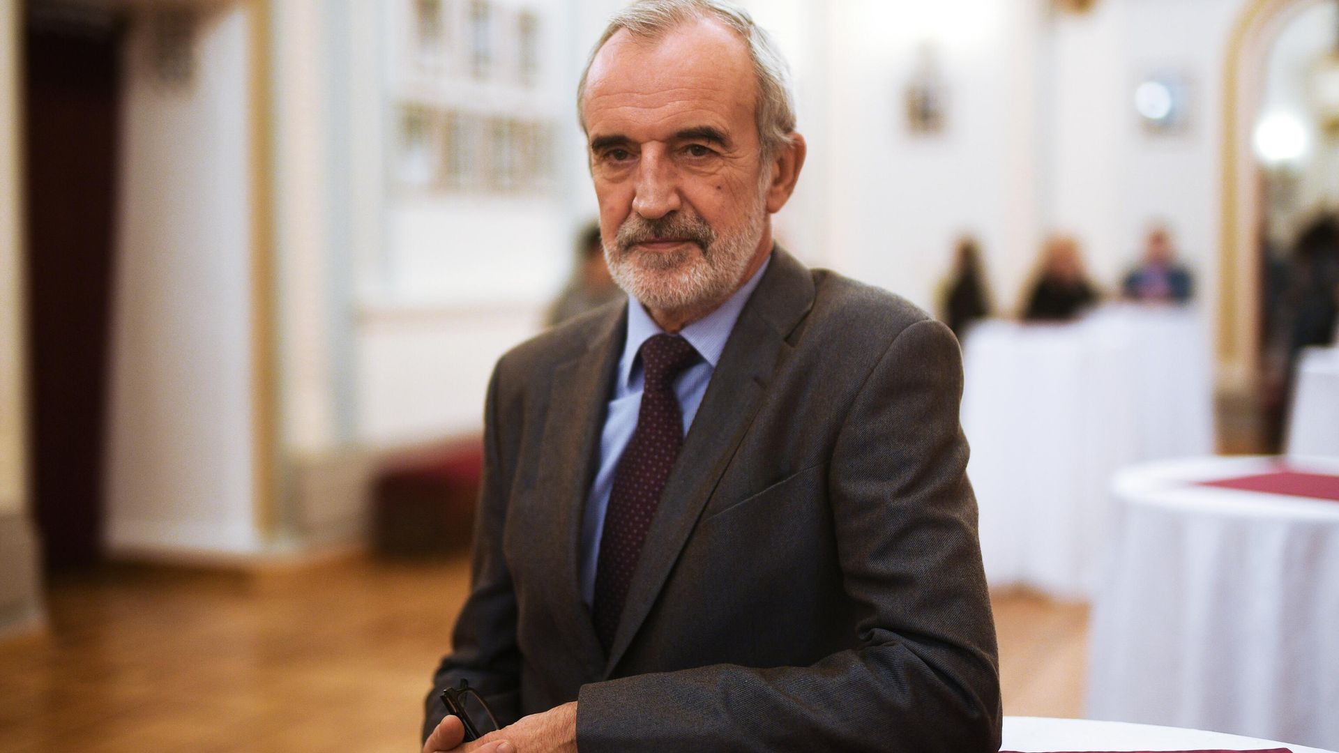 Режиссер, художественный руководитель Государственного академического театра имени Евгения Вахтангова Римас Туминас. 2017 год  - РИА Новости, 1920